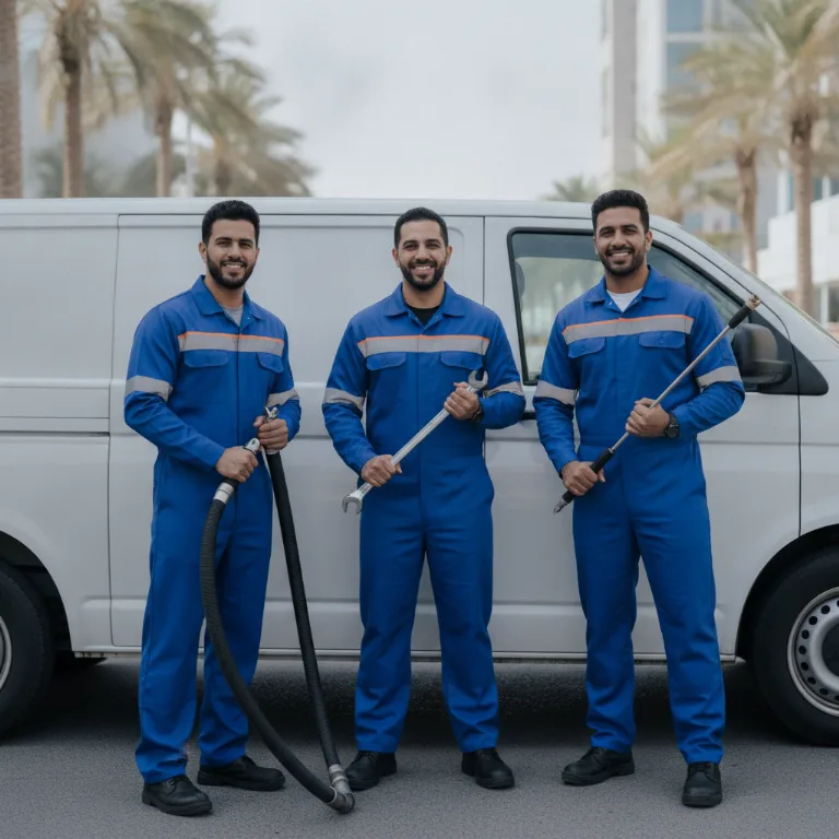 شفط بيارات فريق في لهباب